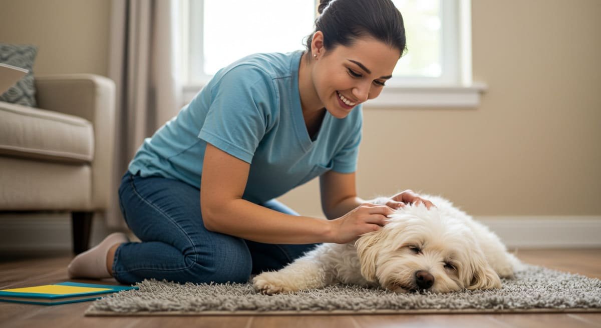 Cães também sentem emoções? Descubra como fazer seu cão mais feliz! 1 Acariciar o cão é uma das maneiras de como fazer seu cão feliz