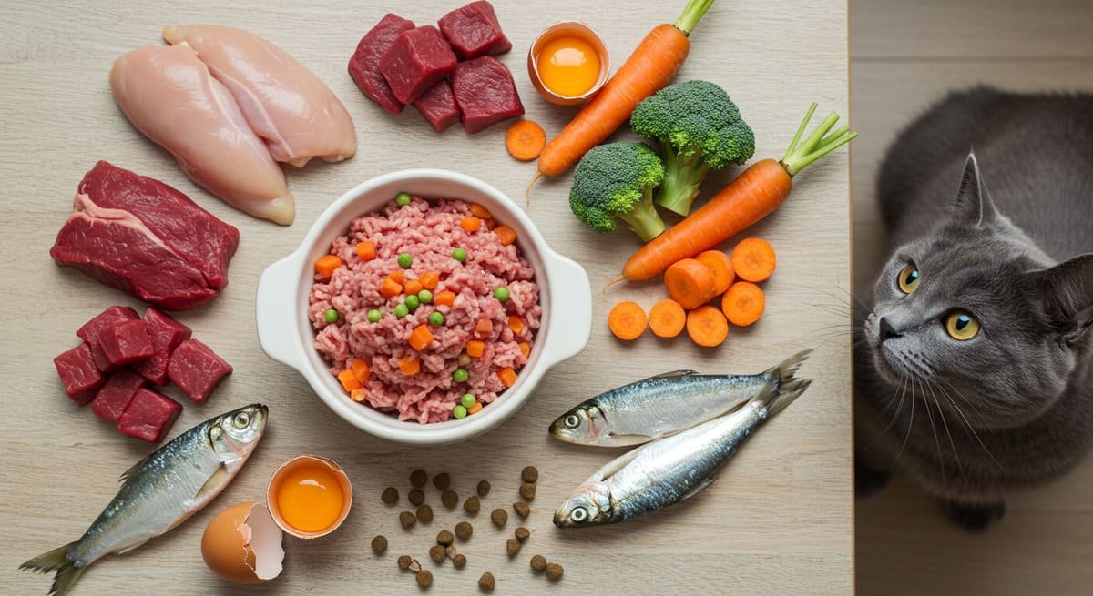 Alimentação Natural para Gatos: Mitos e Verdades que Você Precisa Saber! 1 Alimentação natural para gatos: descubra os mitos e verdades sobre a nutrição felina.
