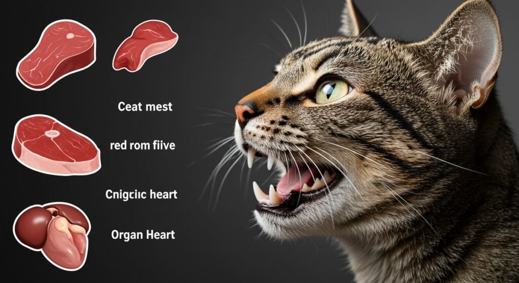 Alimentação Natural para Gatos: Mitos e Verdades que Você Precisa Saber! 6 Gatos são carnívoros obrigatórios e precisam de proteína animal